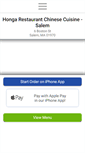 Mobile Screenshot of hongarestaurant.com